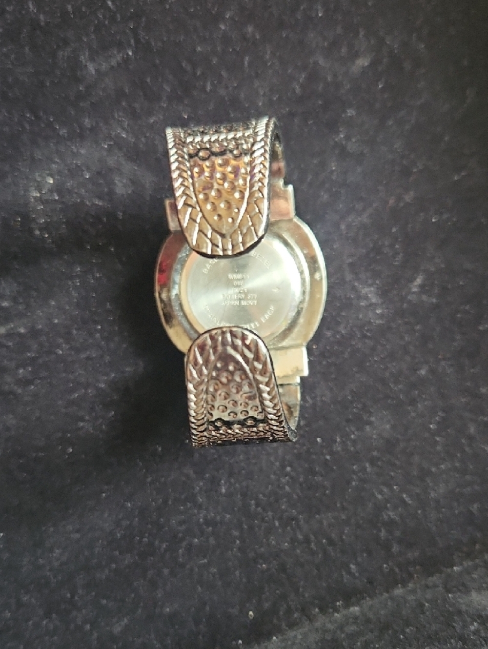 Ornate Braided Silver-Tone Quartz Wristwatch - Picture 3 of 3